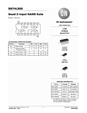 DataSheet SN74LS00 pdf